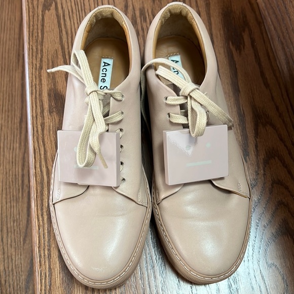 Acne Studios Adriana sneaker in dusty pink - Picture 2 of 10